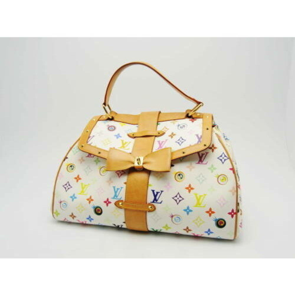 Louis Vuitton I Love Monogram Sac Retro Blanc White